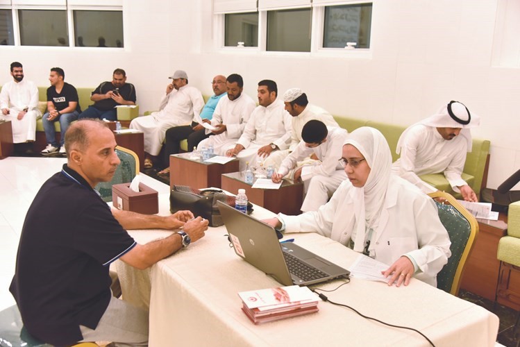 تسجيل بيانات المتبرعين ﻿