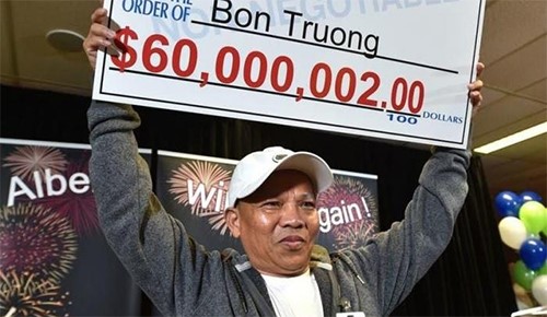 لاجئ فيتنامي يفوز بـ 60 مليون دولار كندي.. ويؤجل استلام الجائزة لسبب غريب