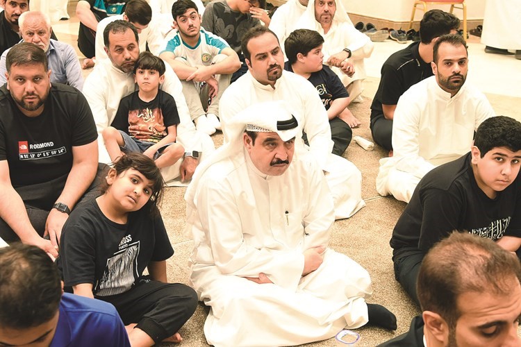 متابعة في حسينية معرفي ﻿