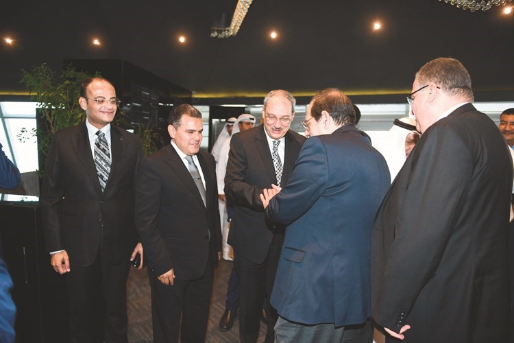ترحيب بالمستشار نبيل صادق﻿