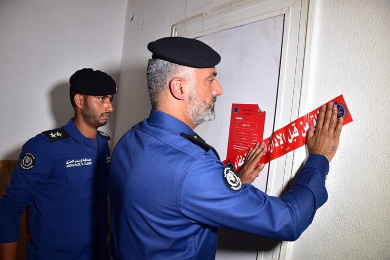‏‫الإطفاء أغلقت ست منشآت إدارياً لوجود مخالفات وقائية