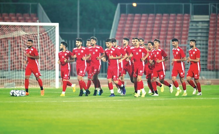 تدريبات مغلقة للبحرين استعداداً للعراق