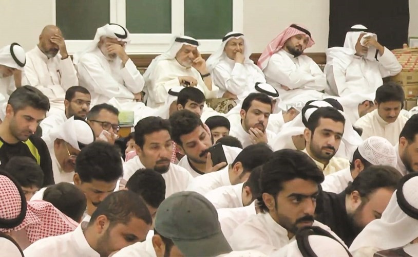 من الحضور في الحسينية الهاشمية ﻿