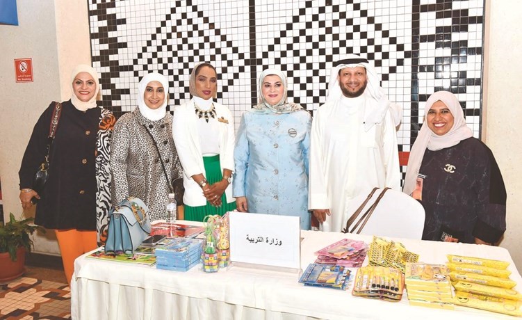براك الشيتان مع فريق وزارة التربية﻿