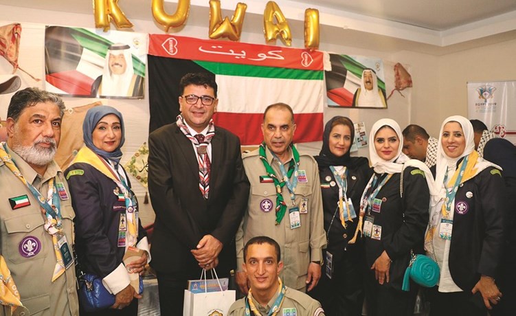 د.عبدالله الطريجي ورئيس الوفد العراقي في المعرض الكويتي﻿