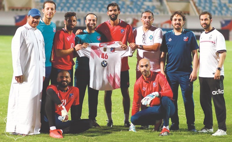 خالد القحطاني كويتاويا لموسمين 	(المركز الإعلامي بنادي الكويت)﻿