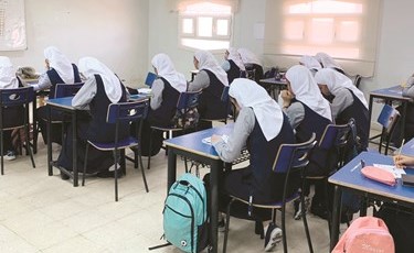 الطالبات التزمن بالدوام المدرسي من أول يوم﻿