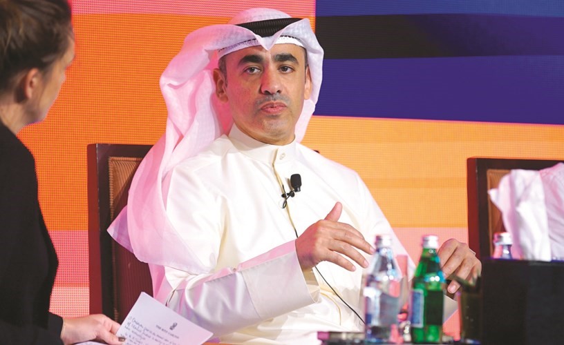 عبدالله التويجري متحدثا خلال المؤتمر ﻿