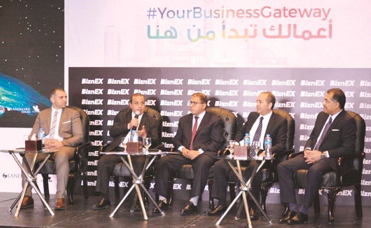 جانب من المؤتمر الصحافي﻿
