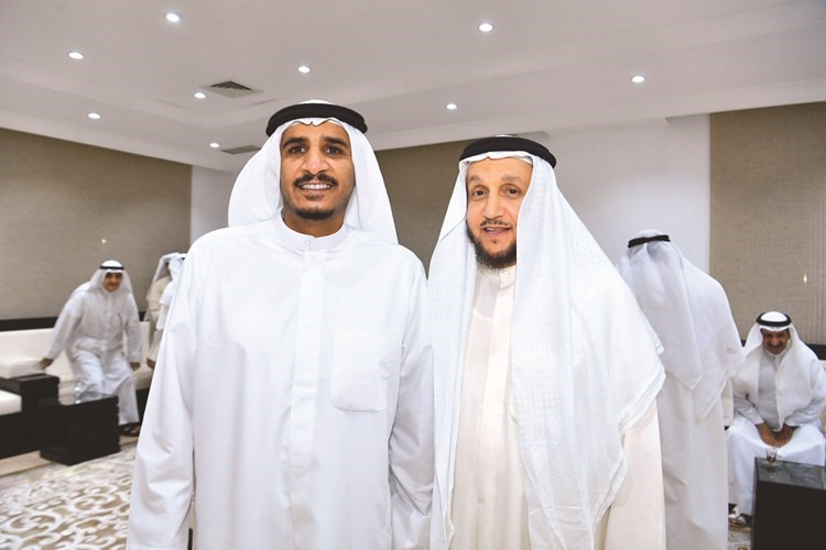 شريدة المعوشرجي وخالد الغانم﻿
