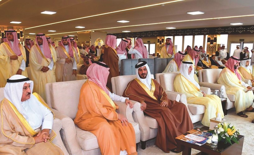 ممثل النائب الأول لدى حضوره الحفل الختامي للمهرجان بحضور صاحب السمو الملكي الأمير محمد بن سلمان﻿