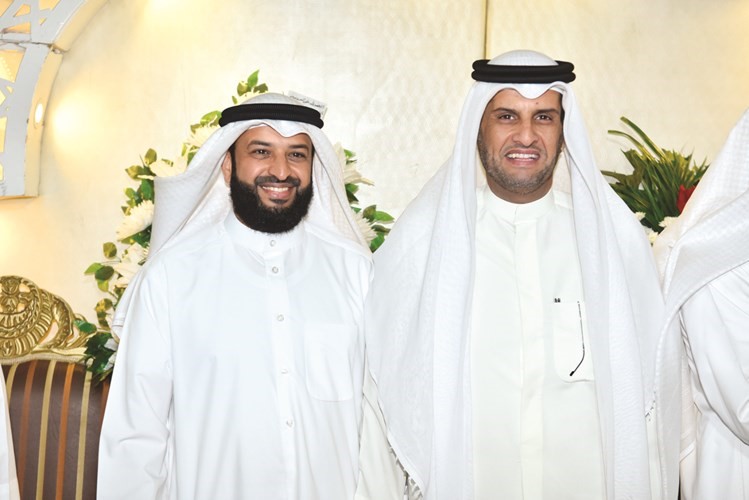 الزميل سعد العدواني مع عبدالله فهاد﻿