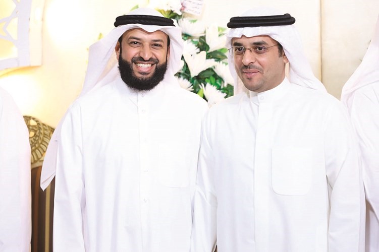 ناصر الحجرف مهنئا عبدالله فهاد﻿