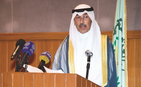 الشيخ فواز الخالد يلقي كلمته﻿