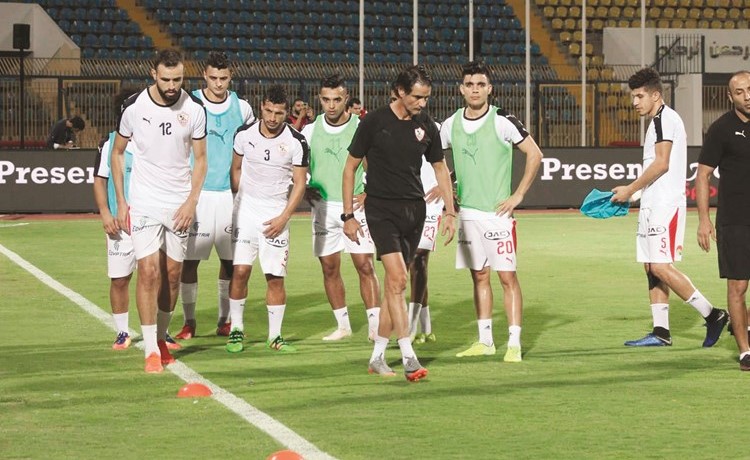 الزمالك يواصل استعداده للقاء السوبر المرتقب مع الاهلي غدا الجمعة﻿