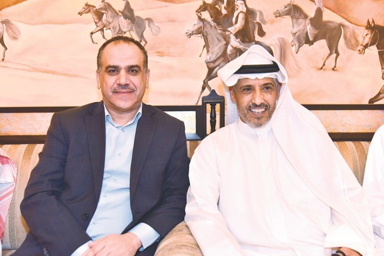 محمد فليطح ووزير الزراعة والري الأردني م.إبراهيم الشحاحدة﻿