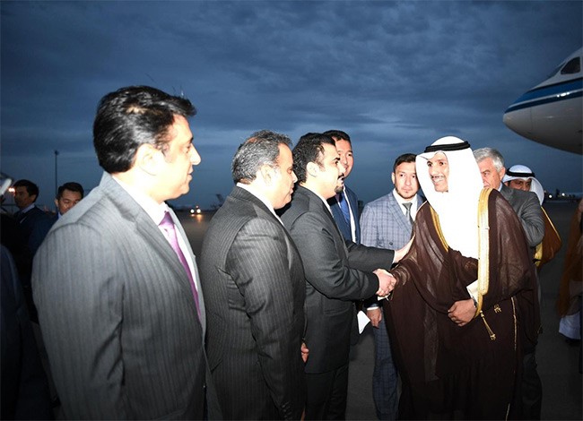 الغانم يصل لكازاخستان للمشاركة باجتماع البرلمانات الأوروبية-الآسيوية