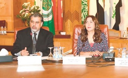 ماضي الخميس خلال الاجتماع ﻿