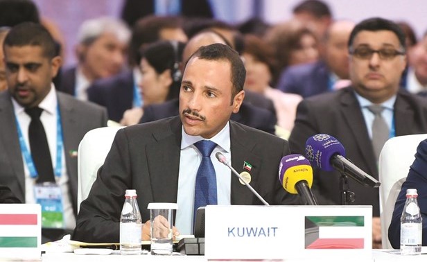 رئيس مجلس الأمة مرزوق الغانم يلقي كلمته﻿