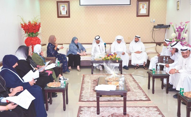 صالح العازمي يستمع لشرح مفصل حول القضية وطبيعة التحركات القادمة﻿