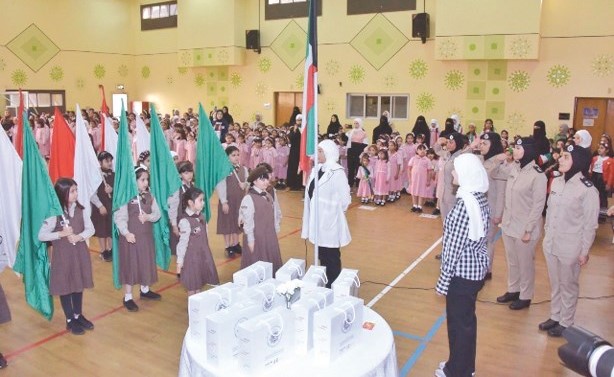 جانب من فعاليات الحملة التوعوية ﻿