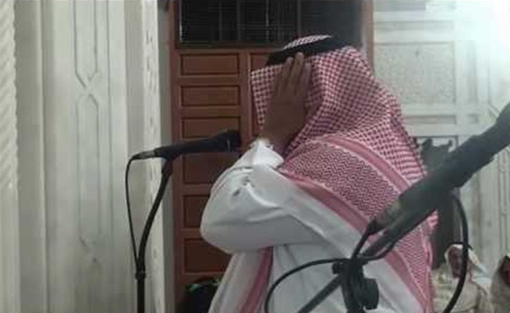 فیدیو یوثق لحظة وفاة مؤذن في مسجد بالأردن