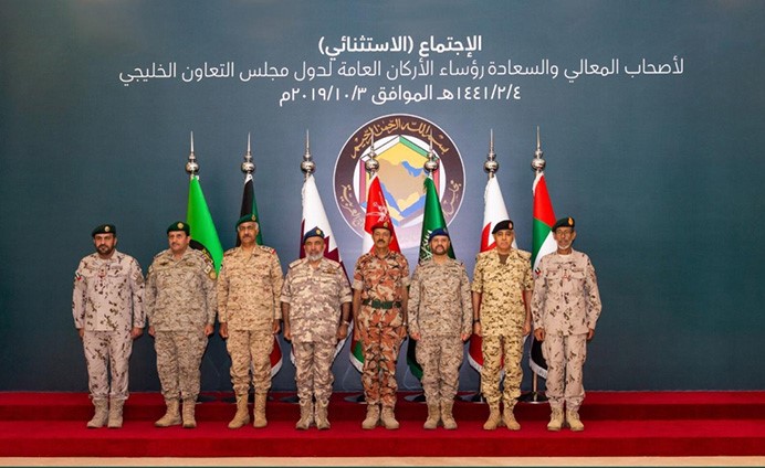  الاجتماع الاستثنائي الرابع للجنة العسكرية  العليا لرؤساء الأركان العامة للقوات المسلح ة بدول مجلس التعاون 1