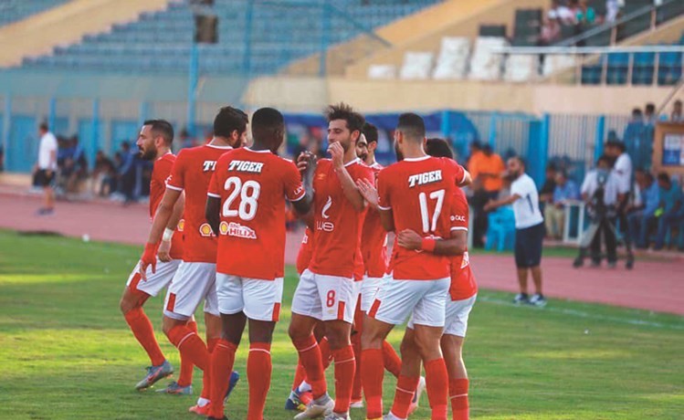 الأهلي يقسو على أسوان بخماسية