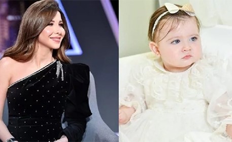 فيديو يخطف القلوب للنجمة اللبنانية نانسي عجرم مع طفلتها ليا
