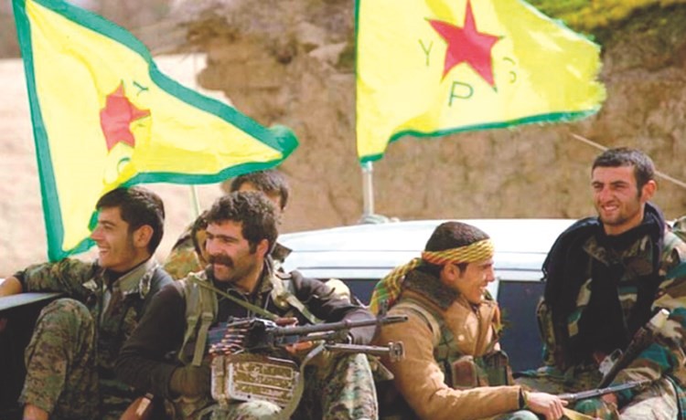 صورة ارشيفية لمقاتلين اكراد في شمال سورية ﻿