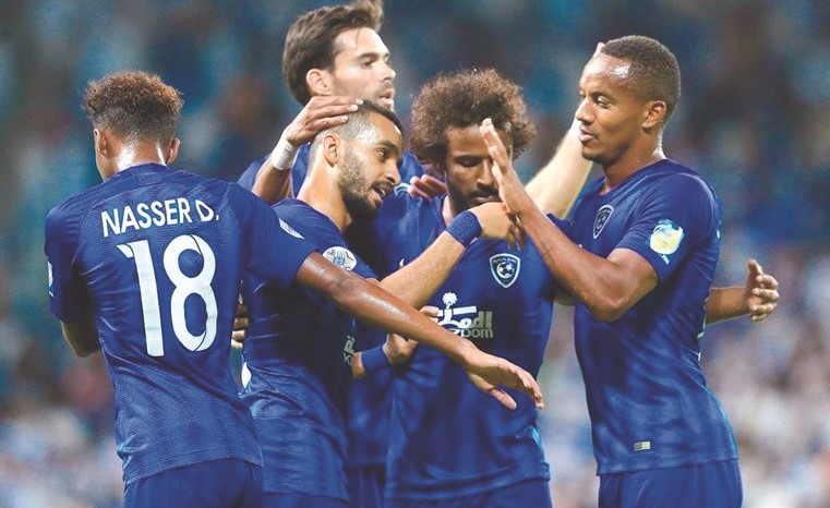 انتصارات الهلال مستمرة في الدوري السعودي﻿