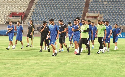 منتخبنا يتدرب في ستاد عمان الدولي اليوم