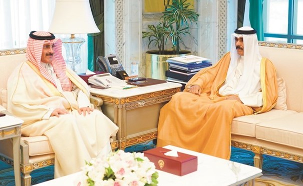 سمو نائب الأمير وولي العهد مستقبلا الشيخ مبارك الدعيج ﻿