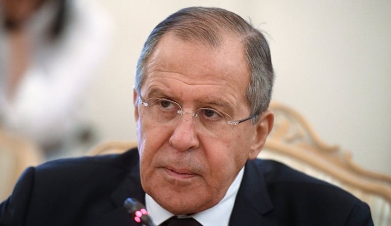 وزير الخارجية الروسي سيرجي لافروف