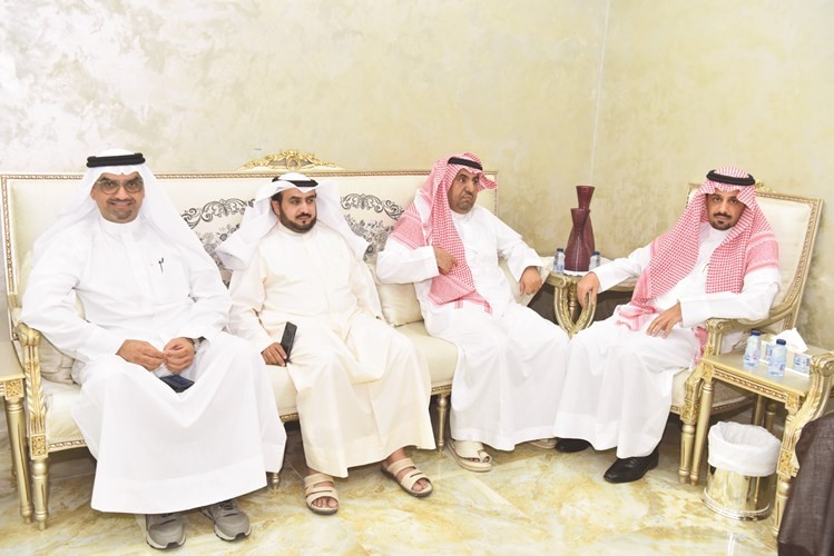 محمد بن سحوب وفهيد بن وذين وخالد مدعث ود.غنيم الطشة﻿