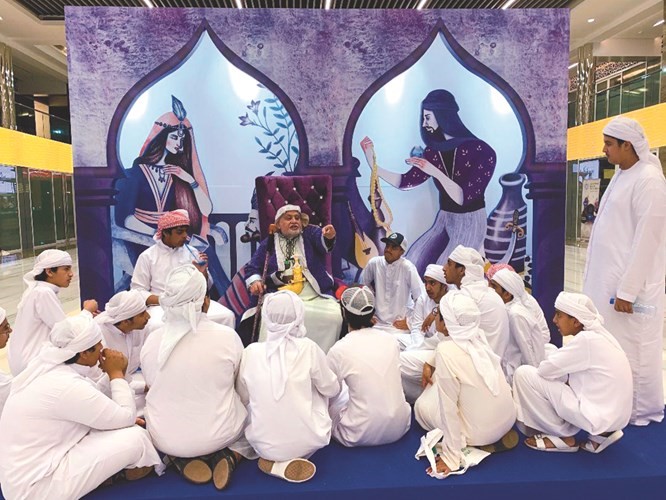 الراوي وحكايات ألف ليلة وليلة﻿
