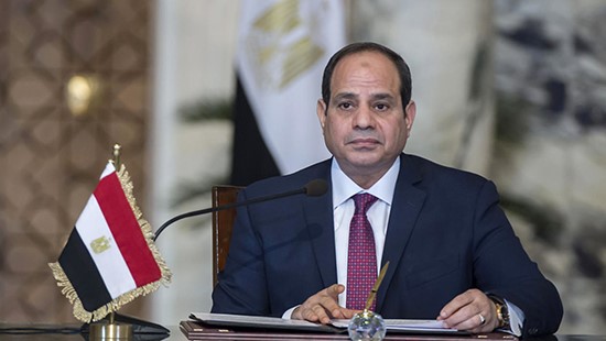 الرئيس المصري عبد الفتاح السيسي 
