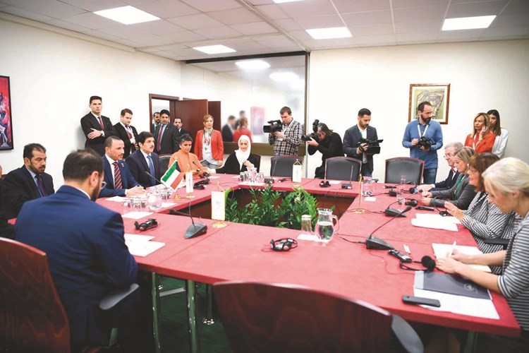 جانب من المباحثات بين الجانبين﻿
