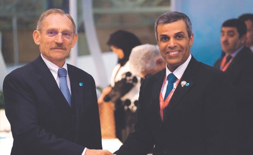 ﻿د.خالد الفاضل مع وزير الداخلية والمعني بشؤون المياه الهنغاري ﻿