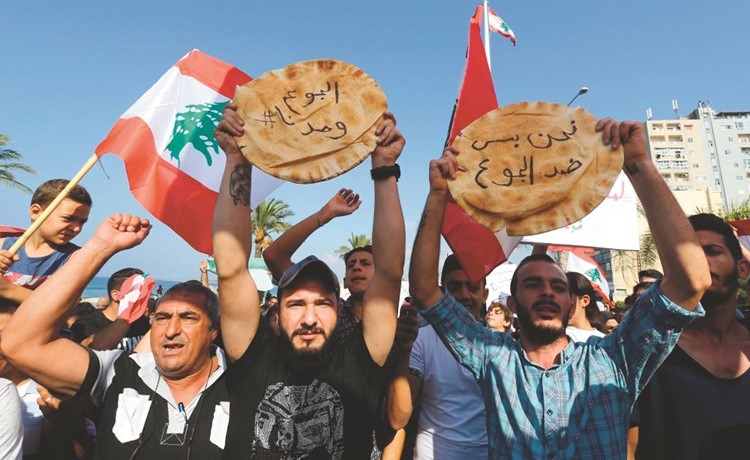 ﻿الأوضاع الاقتصادية المزرية وحدت طوائف الشعب اللبناني﻿