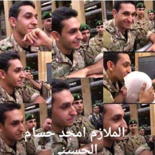 من هو الملازم في الجيش الذي كان نجم الثورة اللبنانية؟
