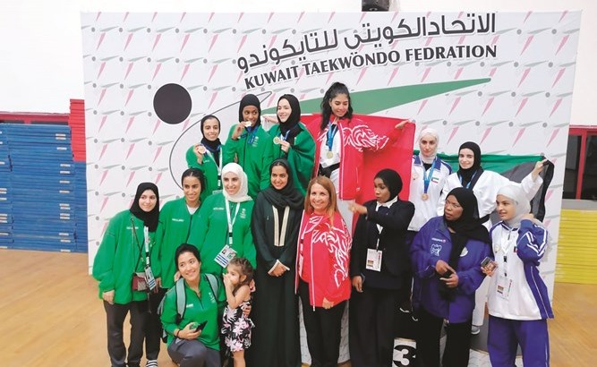 البحرين تتصدر «المرأة الخليجية» والكويت ثانية بـ 14 ميدالية