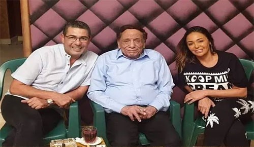 شاهد.. عادل إمام يحتفل بداليا البحيري ويعلن رأيه فيها