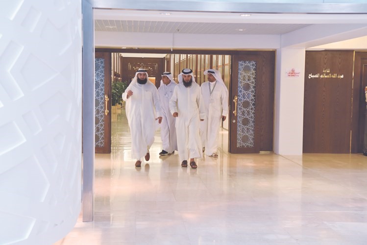 الأمين العام علام الكندري يتفقد استعدادات الافتتاح﻿