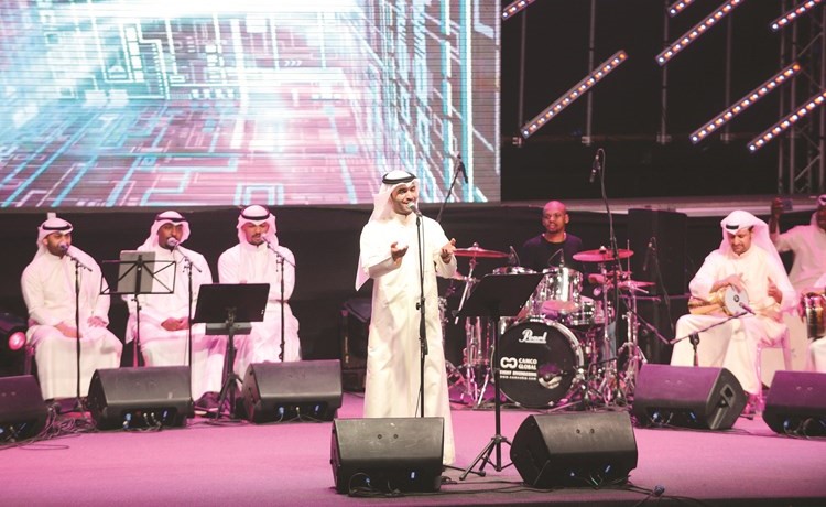 صورة أرشيفية لحفل مطرف المطرف في مهرجان التراث المعاصر 2018 ﻿