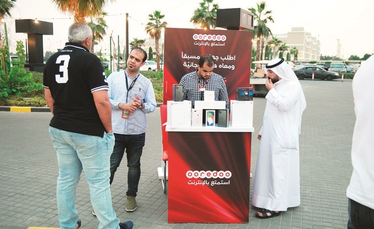 ركن Ooredooفي السوق﻿