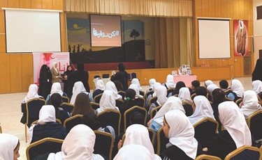 «نسائية إعانة المرضى» تدشن مشروعها التوعوي بين طالبات المدارس
