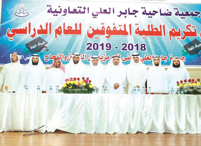 من حفل تكريم الطلبة المتفوقين﻿