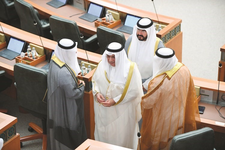 الشيخ خالد الجراح وسعدون حماد﻿