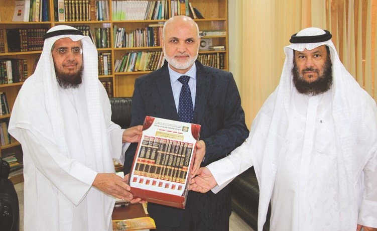 السفير الافغاني والشيخ طارق العيسى﻿